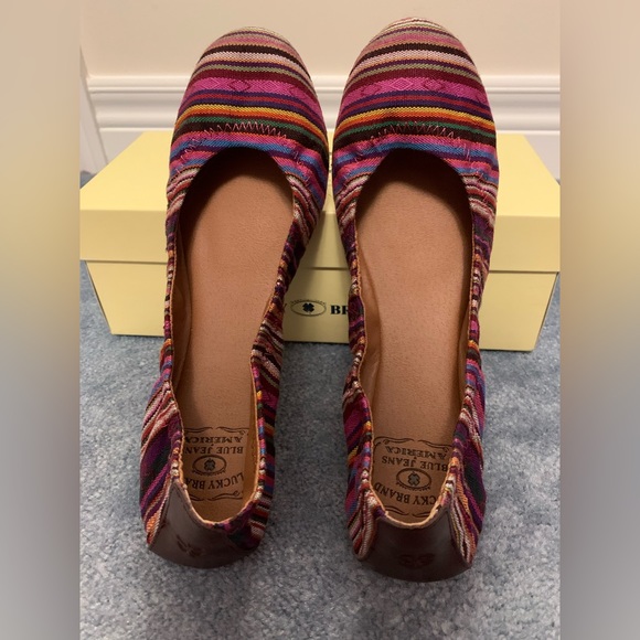 Brand New - Lucky Brand Emmie Flats - Size 8 - Picture 3 of 6